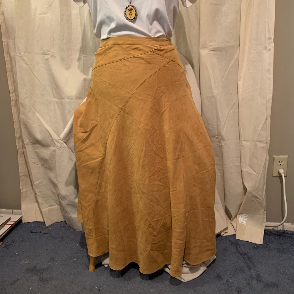 NWT White Stag Caramel Corn Colored Moleskin Skirt